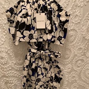 Who What Wear Off the shoulder/ruffle dress